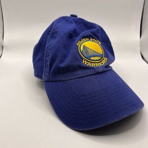 Golden State Warriors '47 Brand Blue Strapback Cap Unisex NBA Hat